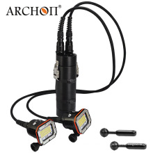 Professionelle Unterwasser Tauchausrüstung Leistungsstarke LED Taschenlampe 150 * 2 Watt